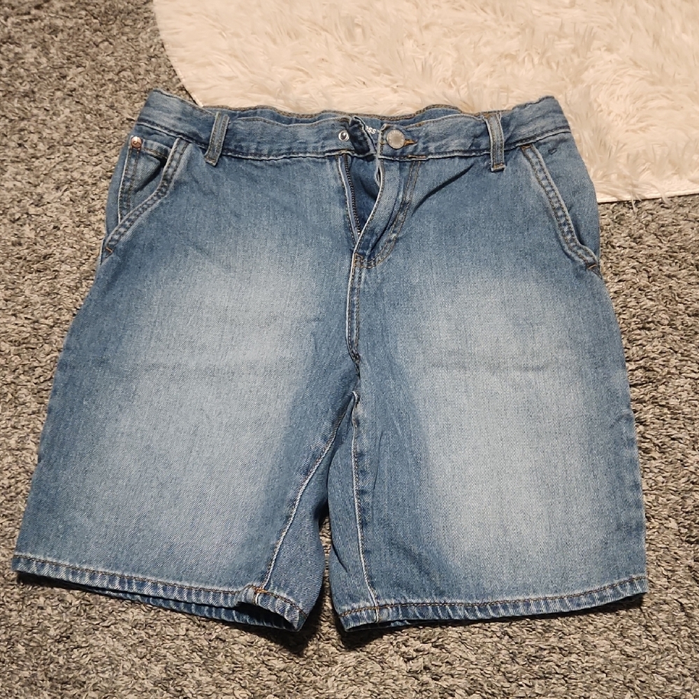 Art Class Blue Loose Shorts